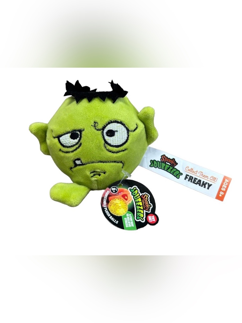 Shawshank LEDz Spooky Halloween Squeeze Toy Freaky Frankenstein 3” Plush